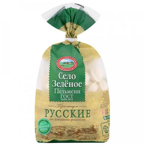 Пельмени СЕЛО ЗЕЛЕНОЕ Русские 800г