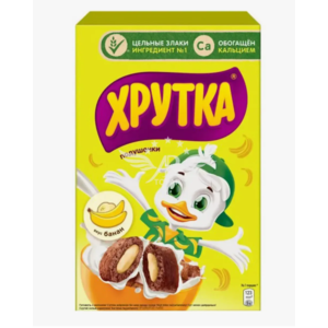 Подушечки НЕСТЛЕ Хрутка с банановой начинкой 220г