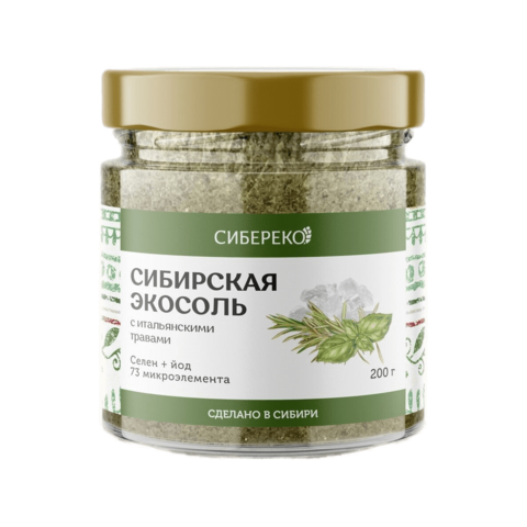 Экосоль СИБЕРИКО 220г Итальянские травы