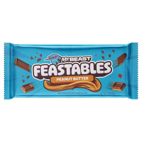 Шоколад Mr.BEAST FEASTABLES Арахисовая паста 60г