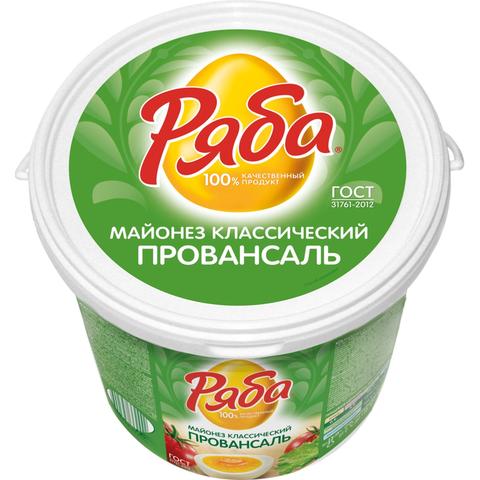 Майонез РЯБА Провансаль 50,5% 630г д/п