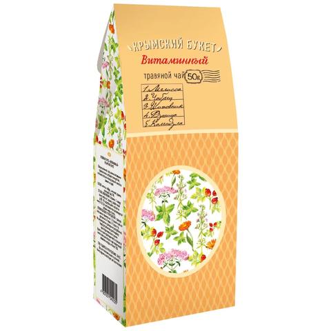 Чай КРЫМСКИЙ БУКЕТ 50г Витаминный полдень