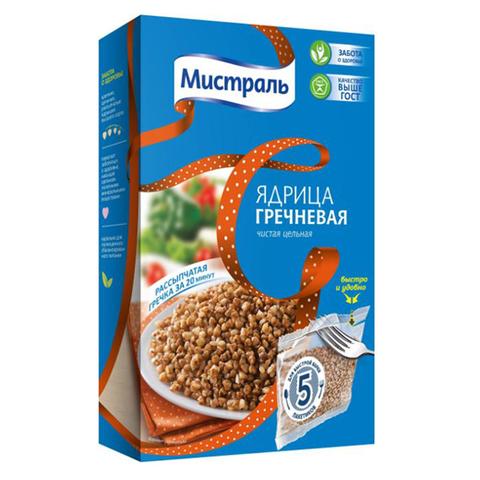 Крупа МИСТРАЛЬ Ядрица гречневая 5*80г