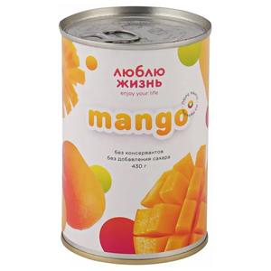 Конс Пюре ЛЮБЛЮ ЖИЗНЬ манго 430г ж/б