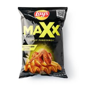Чипсы ЛЭЙС Макс 110г куриные крылышки барбекю