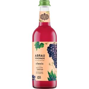 Напиток газ АБРАУ ДЮРСО Вкус винограда Каберне 0,375 ст/б