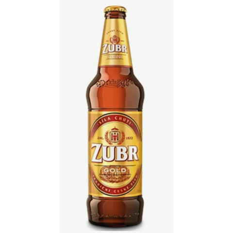 Пиво ЗУБР ГОЛД свет 4,6% 0,5л ст/б