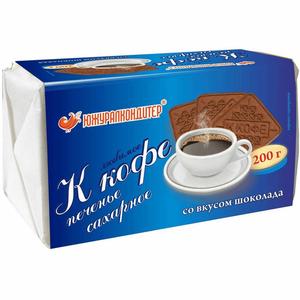 Печенье ЮУК К кофе 200г со вкусом шоколада