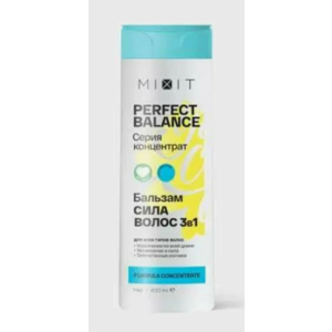 Бальзам MIXIT сила волос 3в1 400мл 