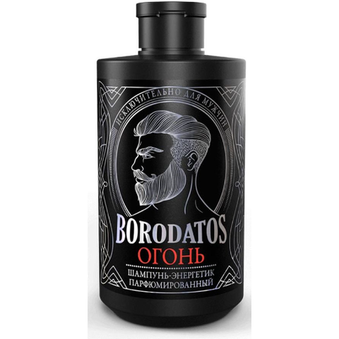 Шампунь BORODATOS энергетик огонь 400мл