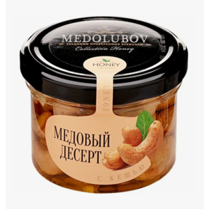 Десерт МЕДОЛЮБОВ медовый с кешью 120г
