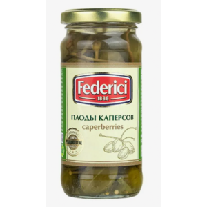 Каперсы FEDERICI 230г ст/б