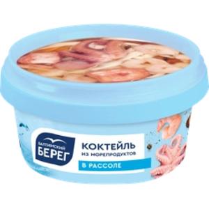 Коктейль БАЛ БЕРЕГ морепродукты в рассоле 210г