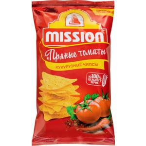 Чипсы MISSION Кукурузные 150г Пряные томаты