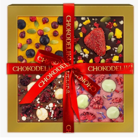 Набор шоколада ШОКОДЕЛИКА 140г Палитра вкусов