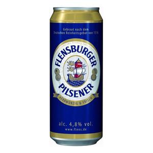 Пиво ФЛЕНСБУРГЕР ПИЛСНЕР светлое фильт. 0,5л 4,8% ж/б