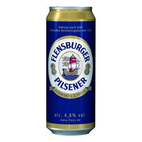 Пиво ФЛЕНСБУРГЕР ПИЛСНЕР светлое фильт. 0,5л 4,8% ж/б